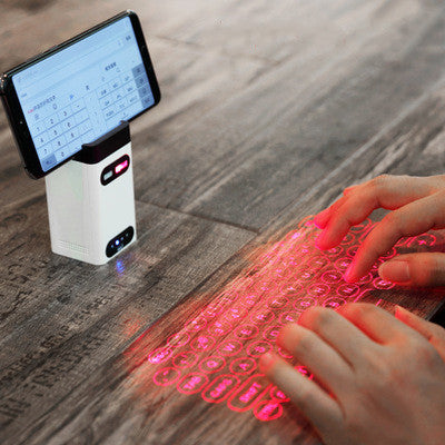 Unleash Futuristic Typing: LEING FST Virtual Laser Keyboard with Bluetooth Magic and Mouse Functionality!