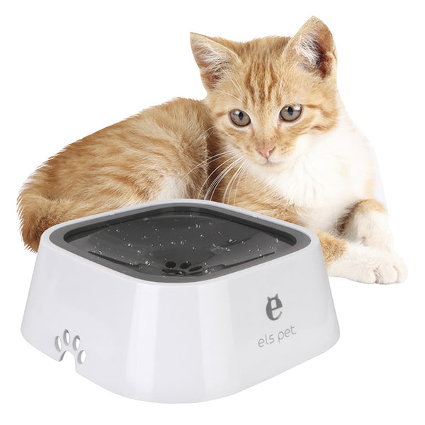 Revolutionary Anti-Overflow Floating Bowl: The Perfect Solution for Messy Cats and Dogs!